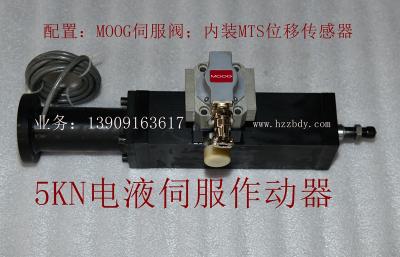 配置：MOOG電液伺服閥；內(nèi)裝MTS位移傳感器